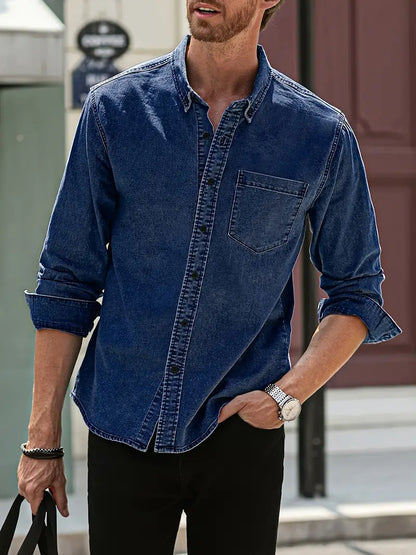 Höst Denim Herrskjorta – Milano