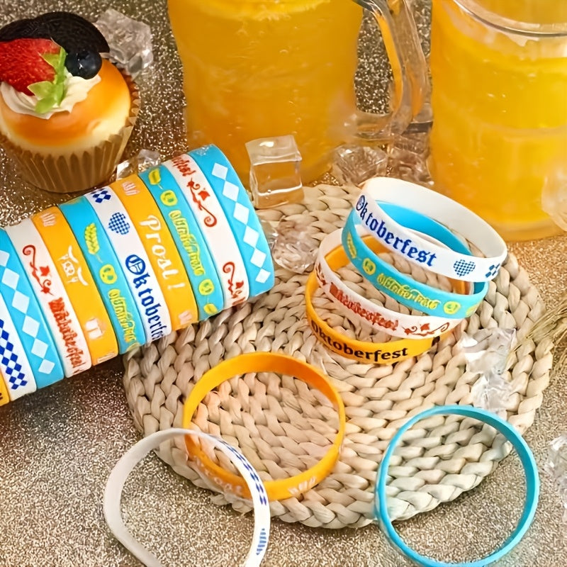 Set med silikonarmband (24 stycken) – WiesnBand Oktoberfest 2026