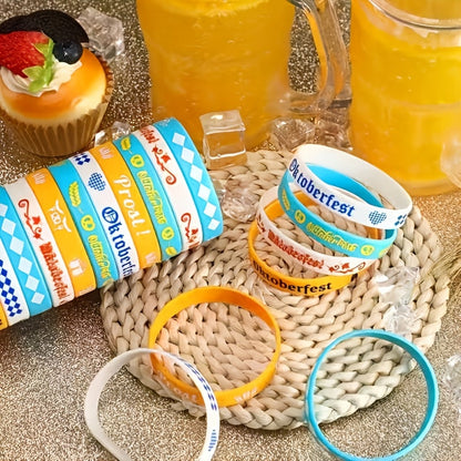Set med silikonarmband (24 stycken) – WiesnBand Oktoberfest 2026