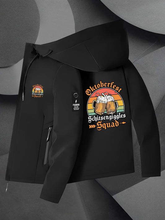Vindjacka med huva – Markus Oktoberfest 2026
