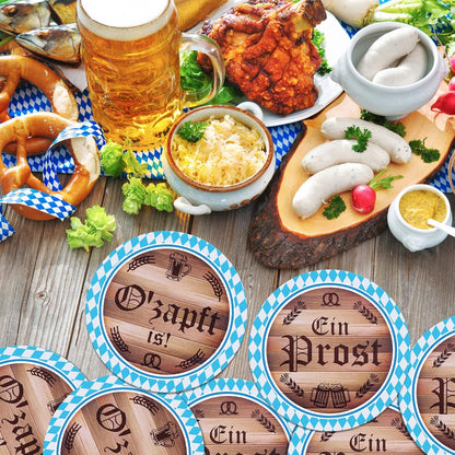 Ölunderlägg i 48-pack – ProstZeit Oktoberfest 2026