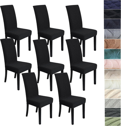 Stretch-set med överdrag till matsalsstolar – ChairGuard