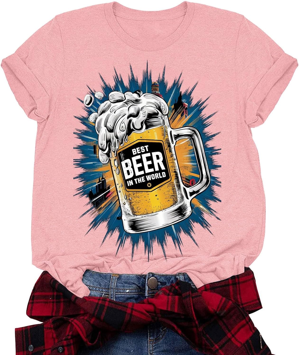 T-shirt för damer med tryck – Katharina Oktoberfest 2026