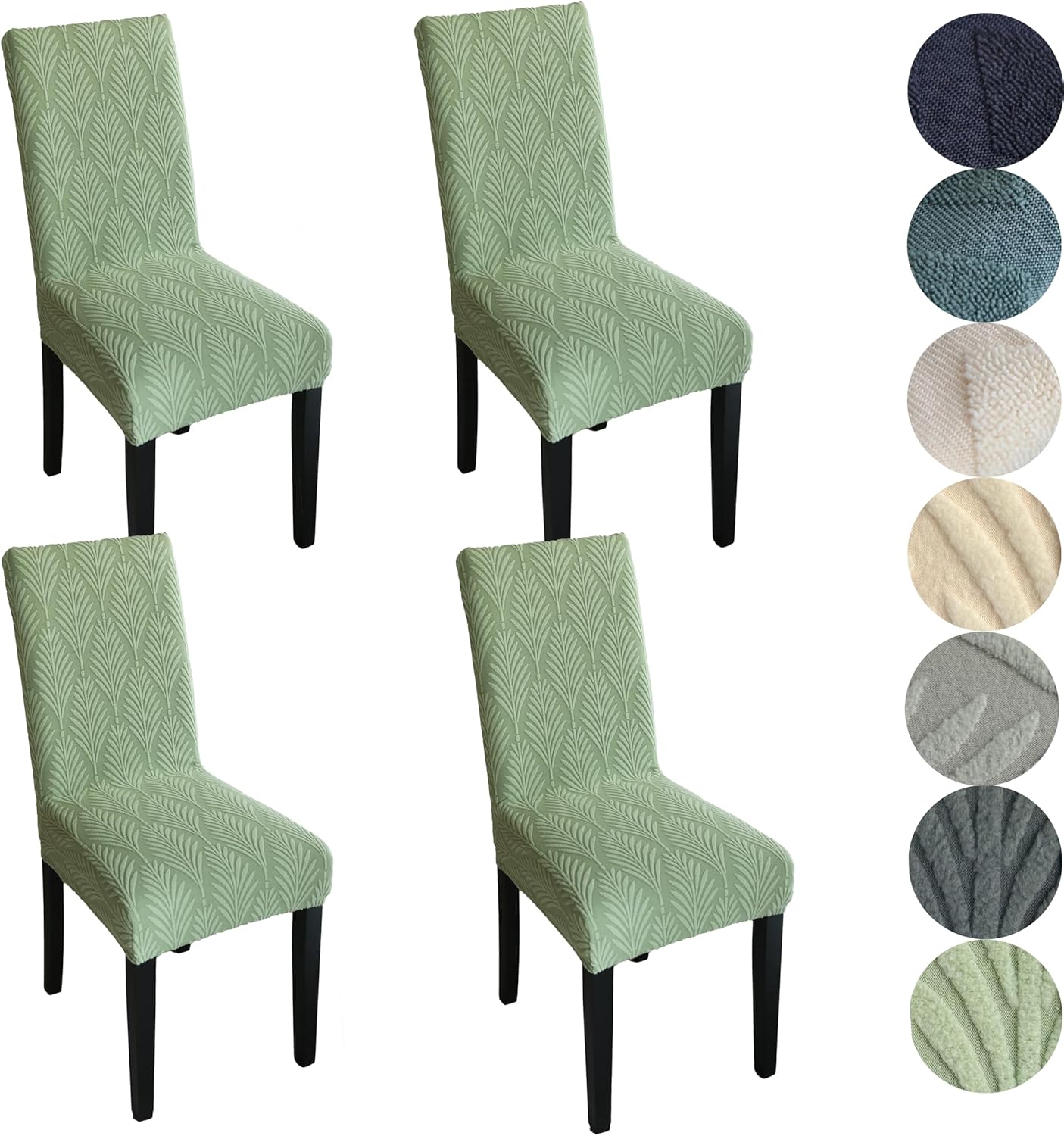 Stretch-set med överdrag till matsalsstolar – ChairGuard