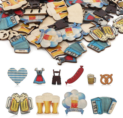 Trädekoration Oktoberfest (100-pack) – WiesnKonfetti Oktoberfest 2026