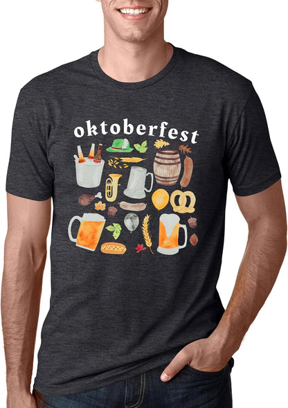 Herr T-shirt med tryck – Markus Oktoberfest 2026