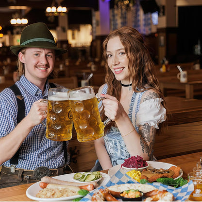 Damdens Edelweiß smyckeset – AlpenLiebe Oktoberfest 2025