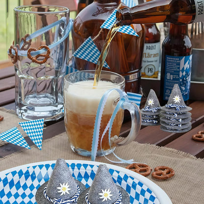 Mini-traditionella filthattar i 12-pack – EdelweißMini Oktoberfest 2026