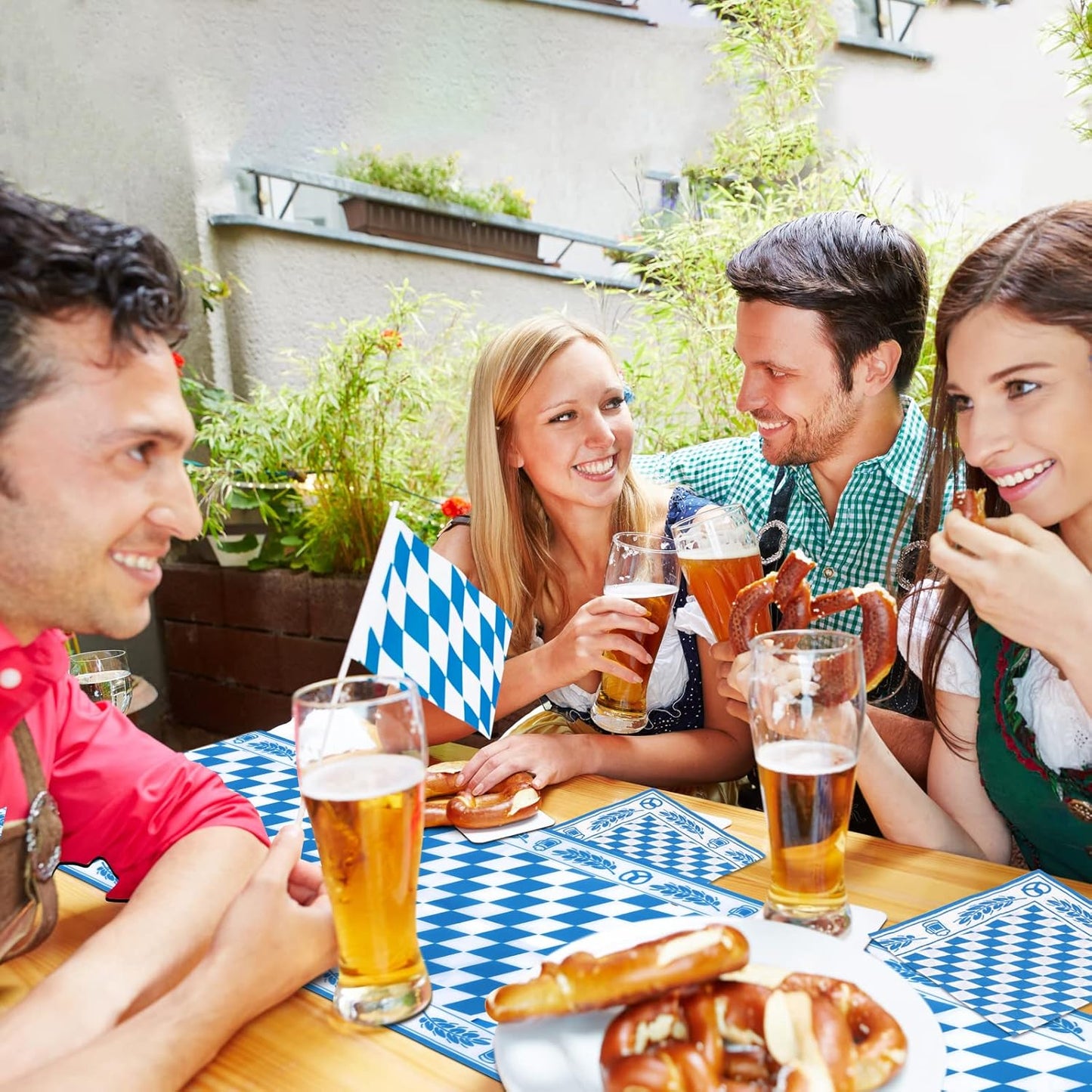 Set för bordsdekorationer (80 delar) – WiesnTafel Oktoberfest 2026