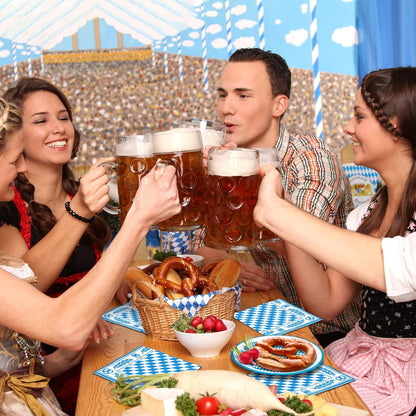 Set för bordsdekorationer (80 delar) – WiesnTafel Oktoberfest 2026
