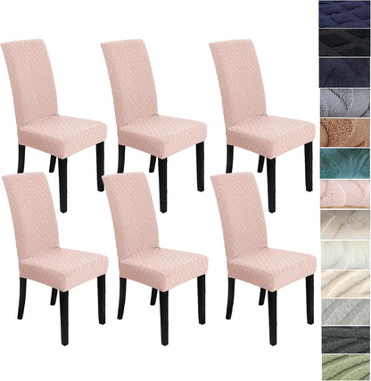 Stretch-set med överdrag till matsalsstolar – ChairGuard