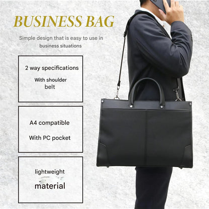 Professionell 2-vägs business-laptopväska med organiserad förvaring
