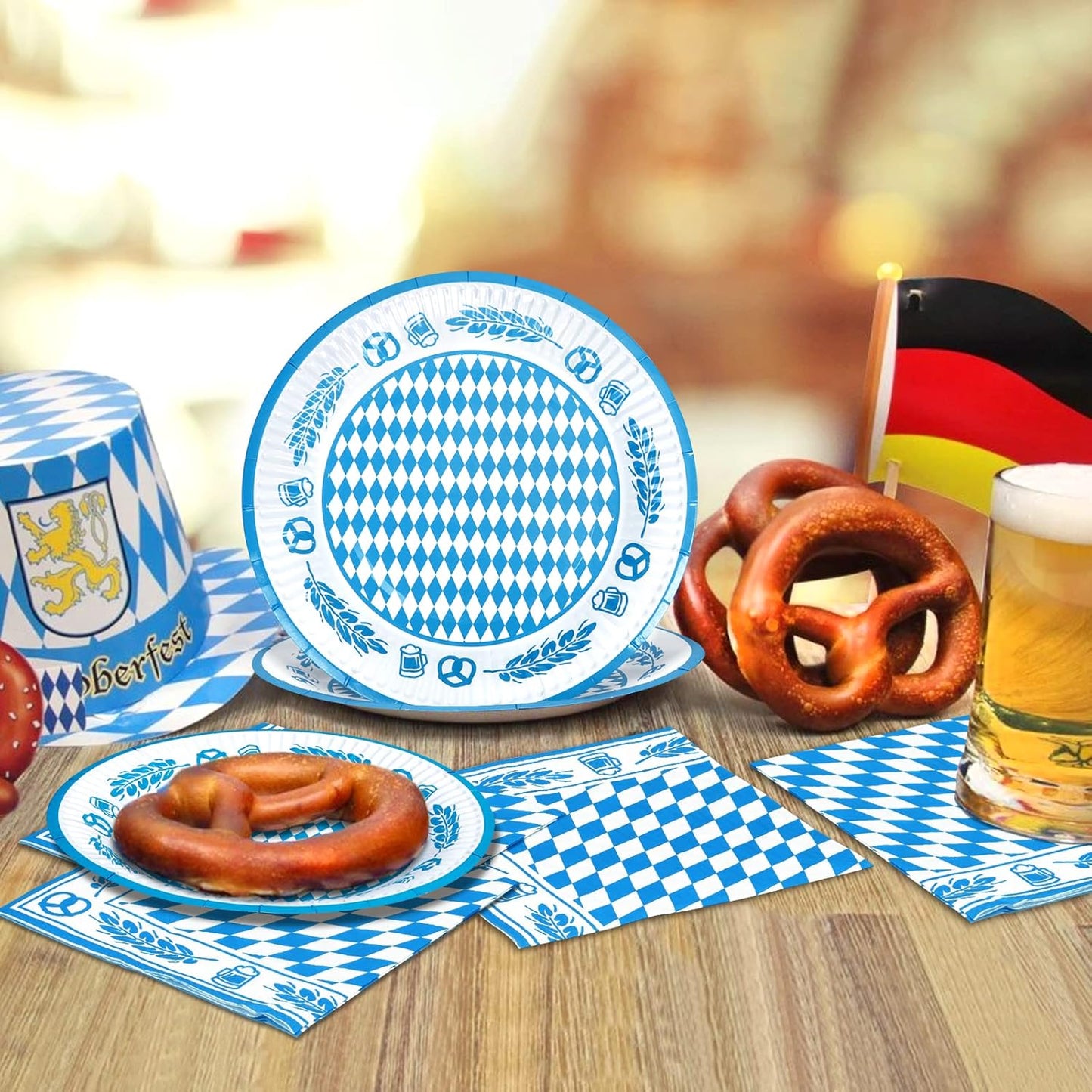 Set för bordsdekorationer (80 delar) – WiesnTafel Oktoberfest 2026
