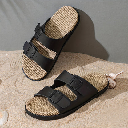Stiliga sommarstövlar för män med justerbara remmar - GripStep