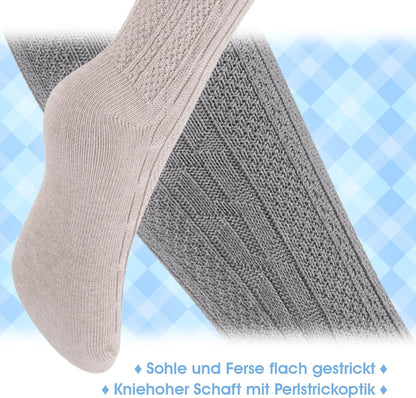 Trachtenstrumpor i 2-pack – AlpenGlück Oktoberfest 2026