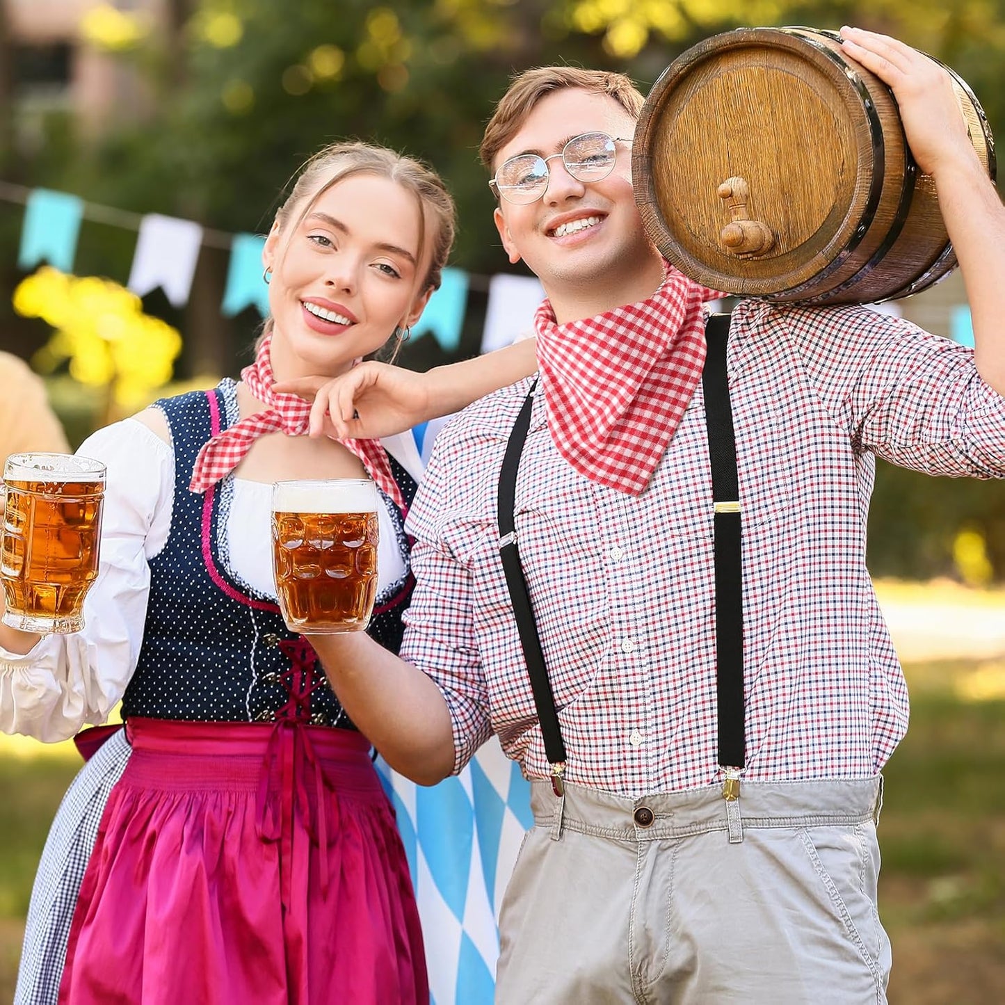 Halsdukar (2-pack) – AlpenTuch Oktoberfest 2026