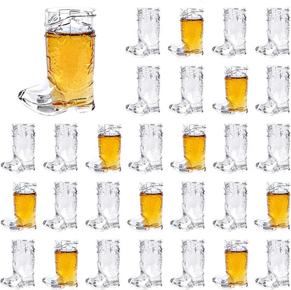Shotglas i cowboyboots (30-pack, 30 ml) – BootsProst Oktoberfest 2026