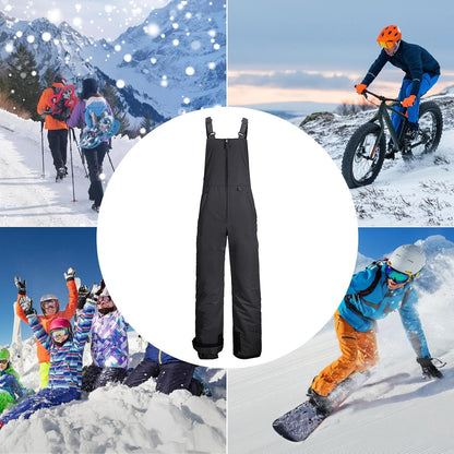 Vattentäta isolerade snowboardhängselbyxor – Arvion