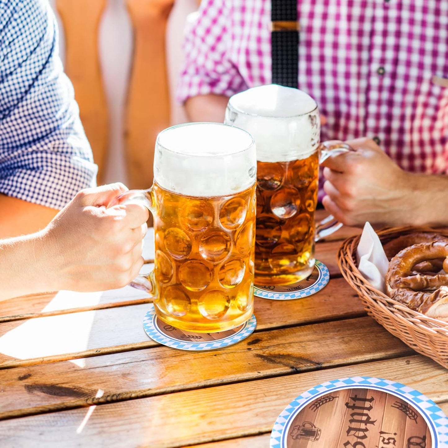 Ölunderlägg i 48-pack – ProstZeit Oktoberfest 2026