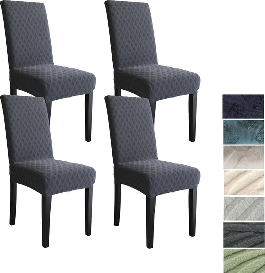Stretch-set med överdrag till matsalsstolar – ChairGuard