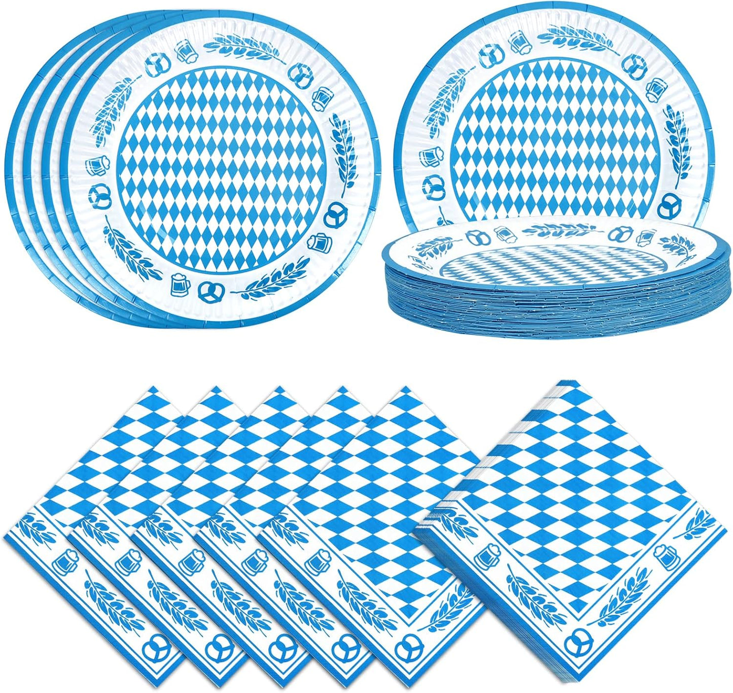 Set för bordsdekorationer (80 delar) – WiesnTafel Oktoberfest 2026
