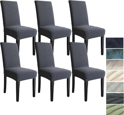 Stretch-set med överdrag till matsalsstolar – ChairGuard