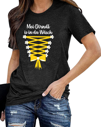 Damernas kostym T-shirt – Greta Oktoberfest 2026