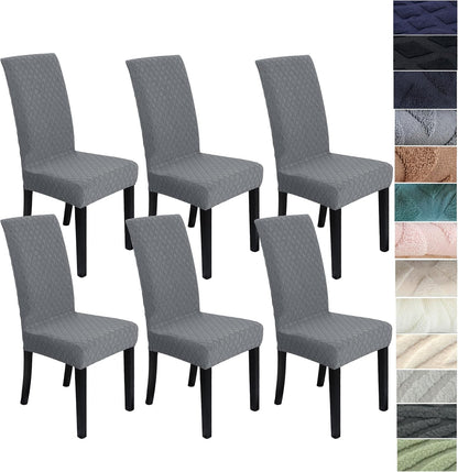 Stretch-set med överdrag till matsalsstolar – ChairGuard