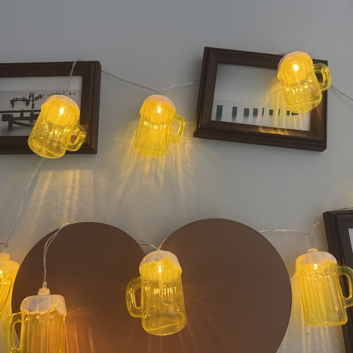 2 stycken LED ölkrus ljusslinga – LichterBier Oktoberfest 2025