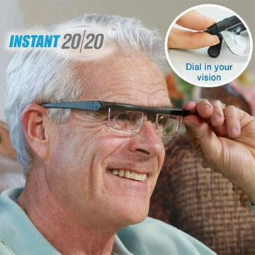 Justerbara glasögon för när- och distanssyn - VisiFlex