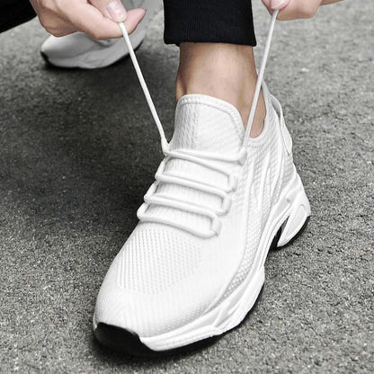 Diskret höjande herresneakers med stil – MaxLift Boost