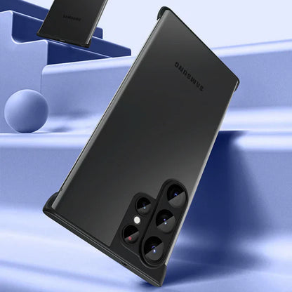 Samsung Galaxy S23 Ultra Hülle, schwarz, stoßfest, Kameraausschnitt, modernes Design