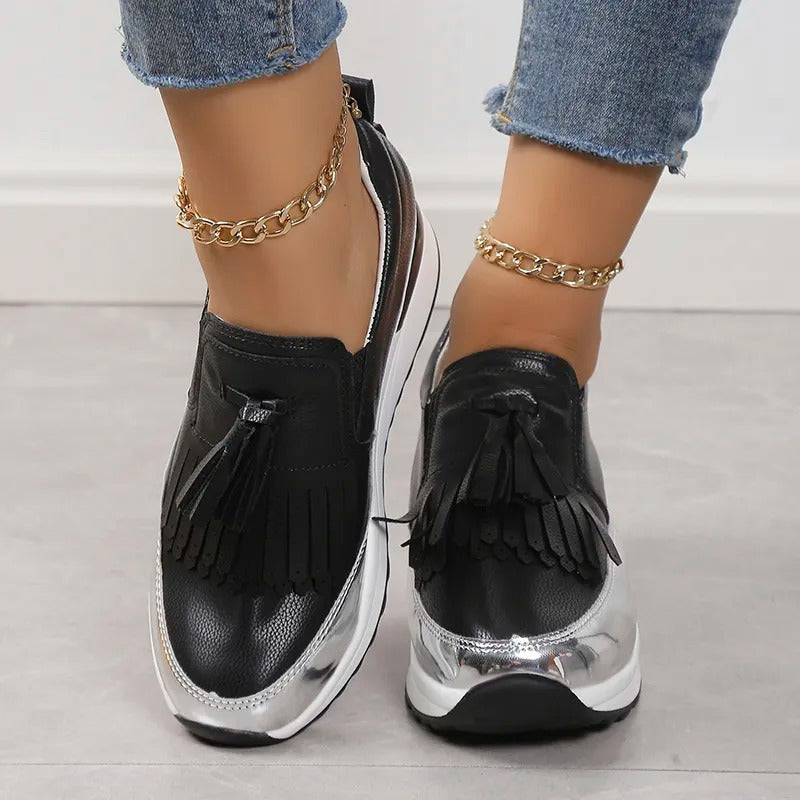 Andningsbara damsneakers med tidlös stil – Isabella