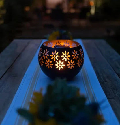 Lampa med blommor och doftspridare – Fleuris