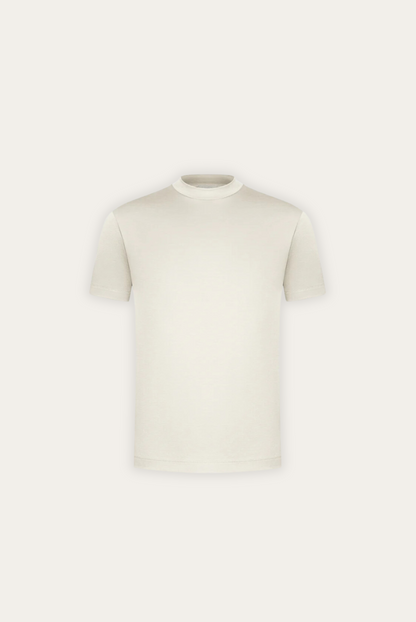 Stiligt herr T-shirt i merceriserad bomull – Dario