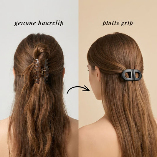 Flat Grip Magnetic Hair Clip - Comfortable No-Bump Hold 2