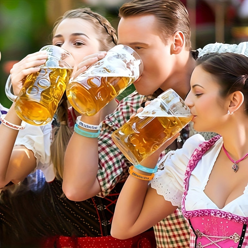 Set med silikonarmband (24 stycken) – WiesnBand Oktoberfest 2026