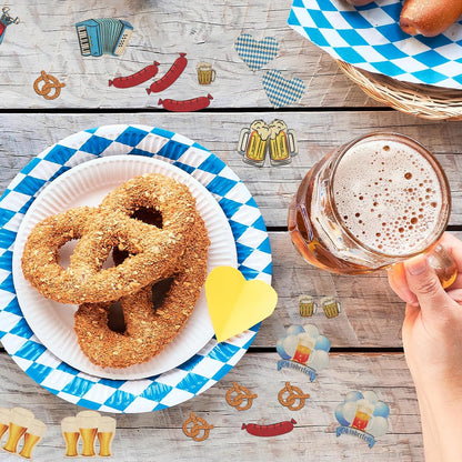 Trädekoration Oktoberfest (100-pack) – WiesnKonfetti Oktoberfest 2026