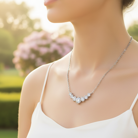 925er Sterlingsilber Halskette - ShineJewelry 
