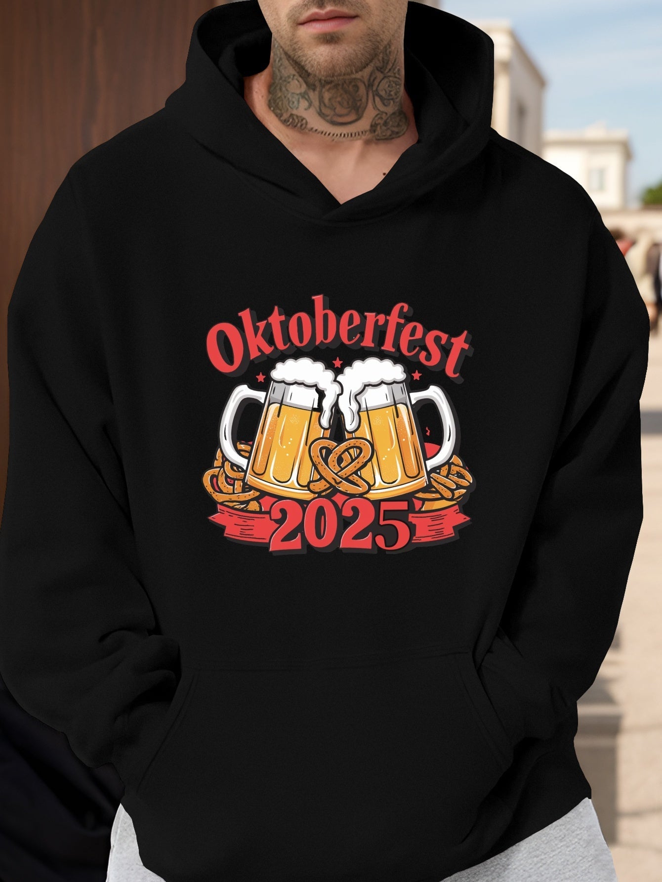 Festlig hoodie för herr – Ludwig Oktoberfest 2026