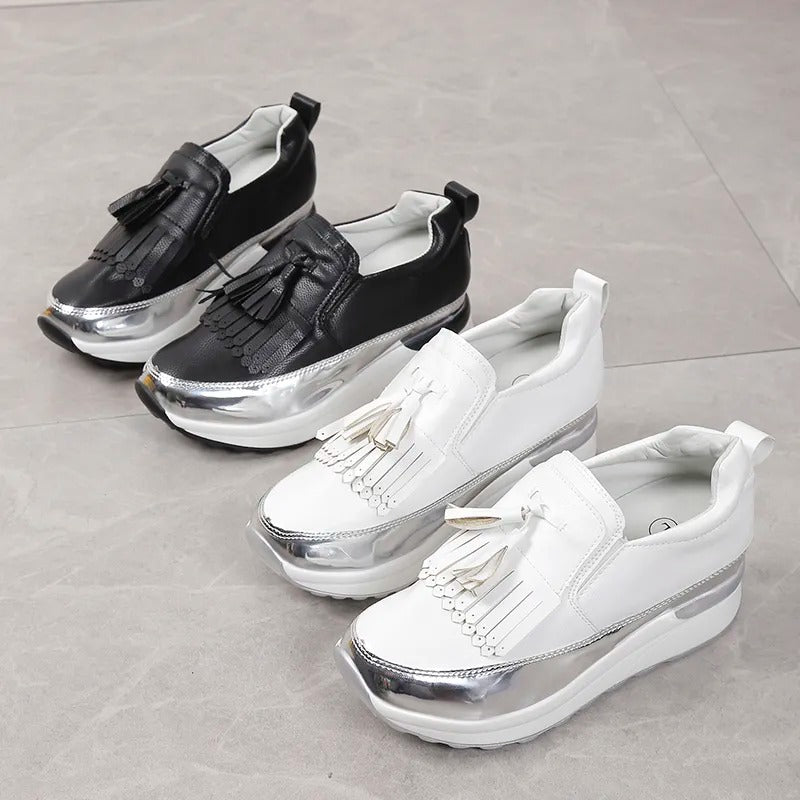 Andningsbara damsneakers med tidlös stil – Isabella