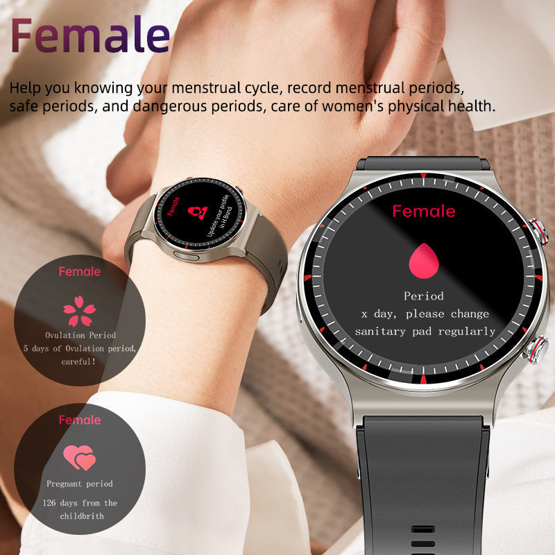 EKG-smartwatch med blodsyre- och hjärtfrekvenssensor – CardioTrack