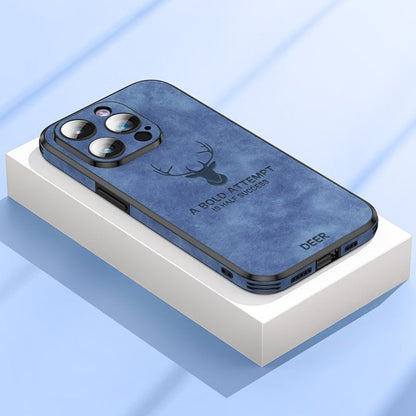 Lyxigt iPhone-fodral i hjortskinn - Veltro