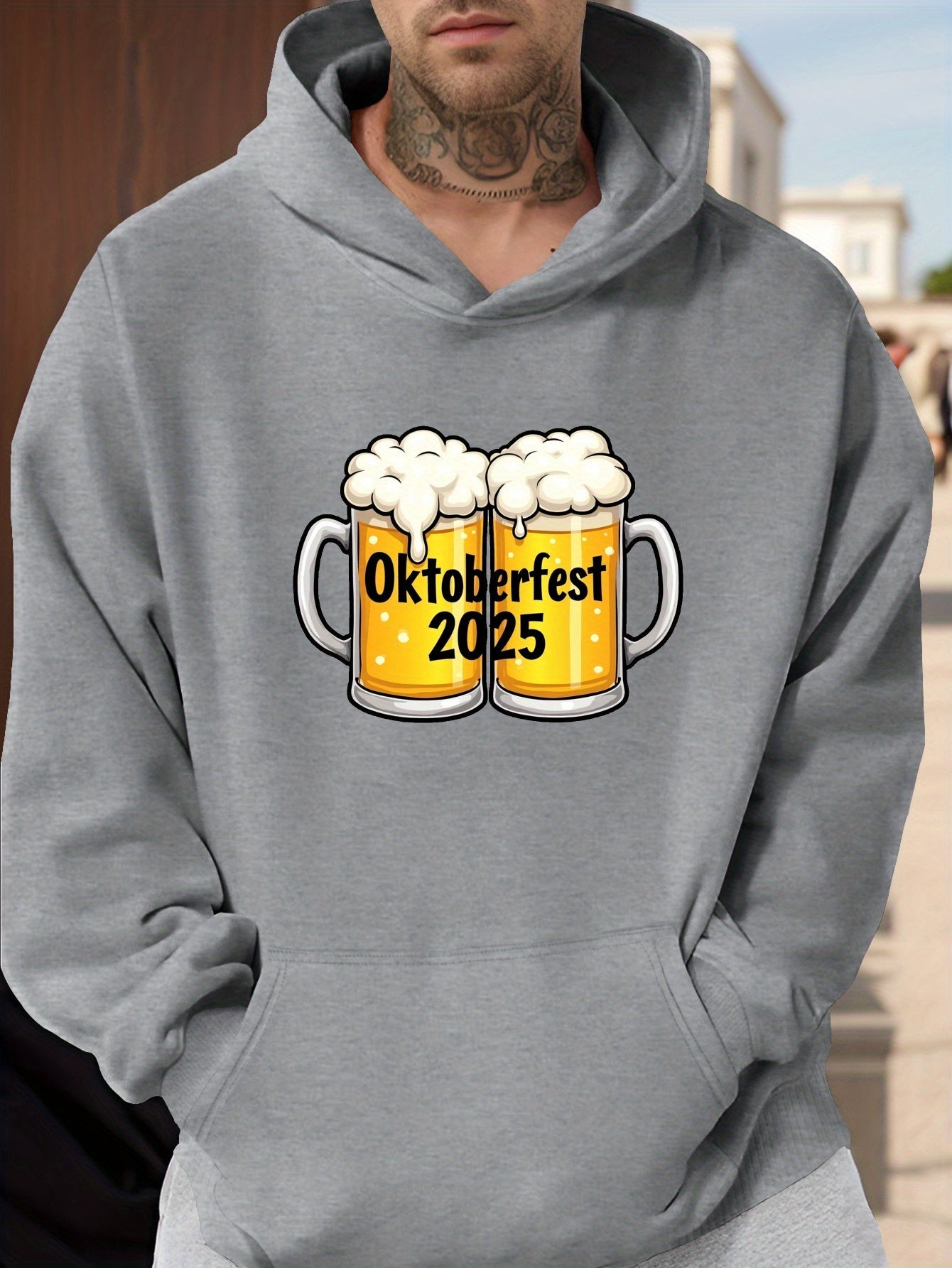 Rymlig herrtröja – Franz Oktoberfest 2026