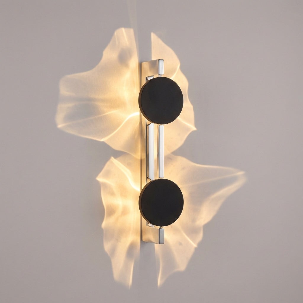 Abstract Decorative Wall Sconce -  Luminova
Glowtrek
Shadewave
Lightara
Artispect
