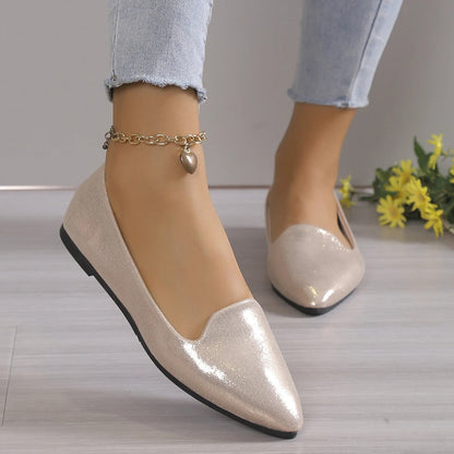 Elegant höstspets ballerinas med stretch - Vivienne