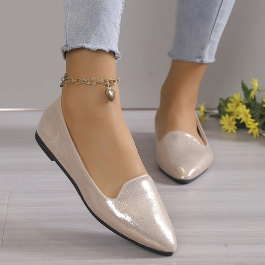 Elegant höstspets ballerinas med stretch - Vivienne