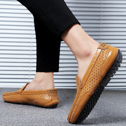 Loafers för herr i läder – Damiano