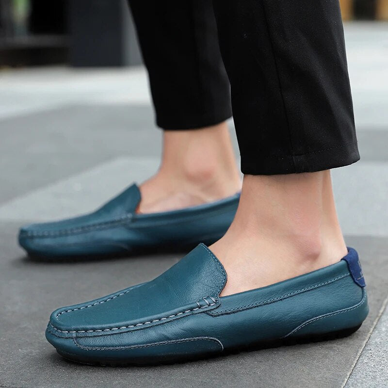 Loafers för herr i läder – Damiano
