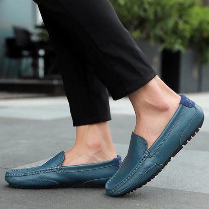 Loafers för herr i läder – Damiano